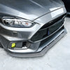 Ford Focus RS 3pcs Front Bumper Spoiler Lip (2015-2018)