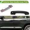 Toyota FJ Cruiser Matte Black Exterior Door Handle Cover Trim (07-22)