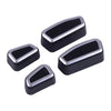 Jeep Cherokee Grand Patriot Durango 4pc Front Seat Adjustment Switch Covers