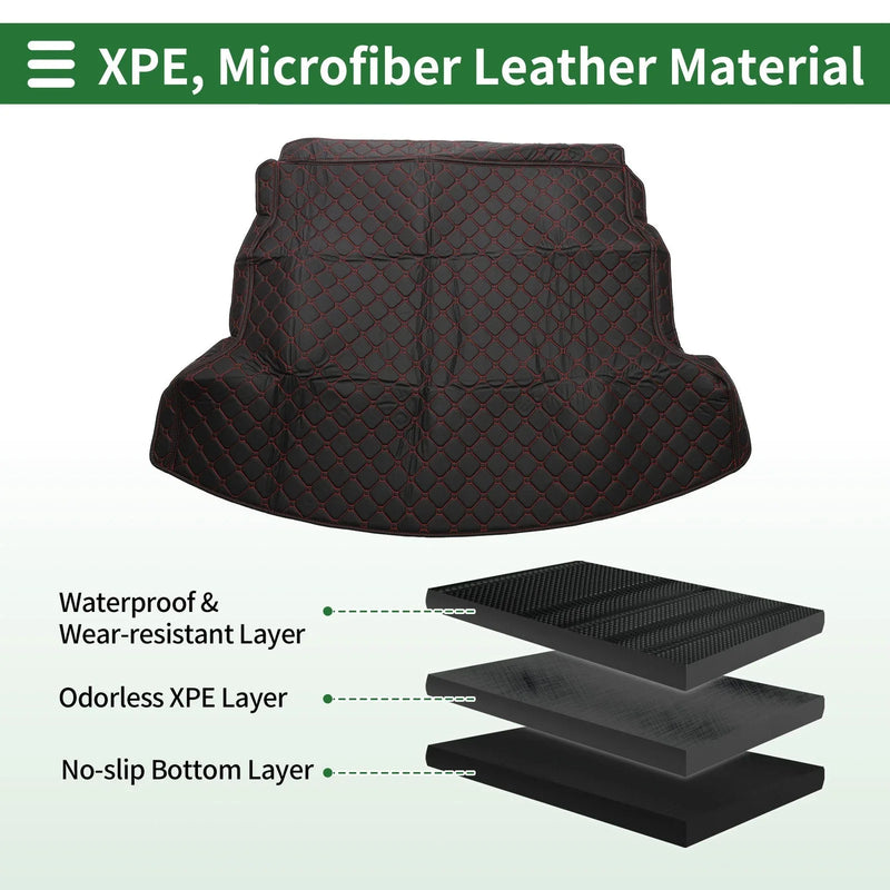 Honda CR-V 2012-2016 Black XPE Heightened Edge Cargo Liner Rear Trunk Mat