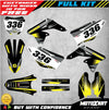 Suzuki RMZ 250 2010-2019 TAG STYLE Decals Custom Graphics Full Kit