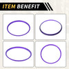 Toyota Tacoma (2016-2021) 4 Pcs Purple AC Vent Dashboard Decoration Rings