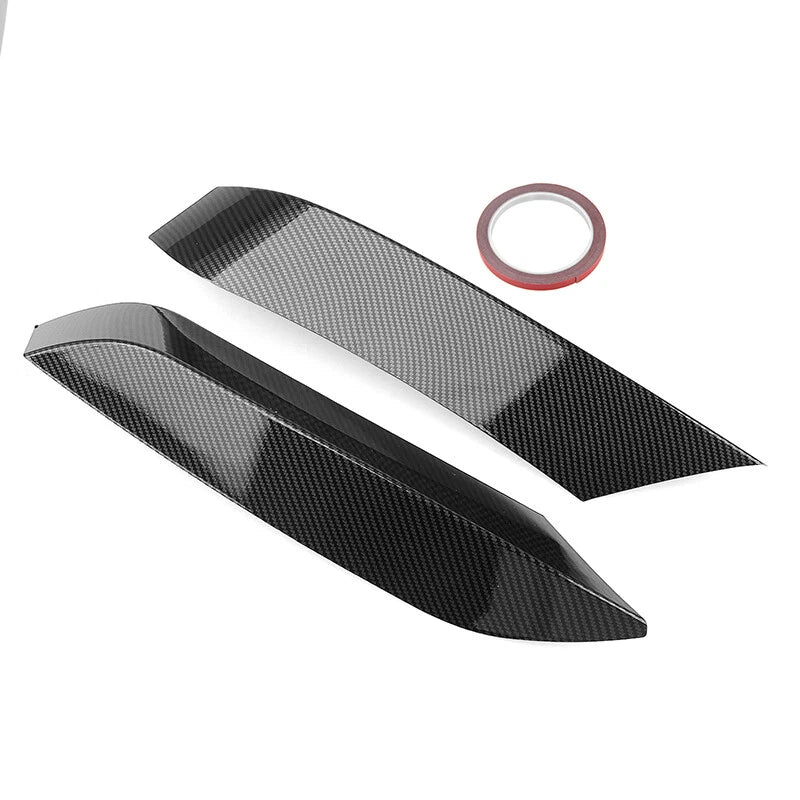 BMW M3 M4 F80 F82 F83 Carbon Fiber Front Bumper Air Vent Eyelid Covers