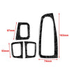Benz C-Class, GLC-Class 4x Fire Red Door Window Switch Panel Trim (15-23)