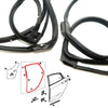 Honda Civic Sedan 2017-2021 Rear Door Weatherstrip x2