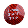 Lexus IS ES GS RC Carbon Fiber Red Engine Start Stop Button Cover (2014-2023)