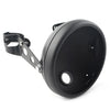 Harley Motorcycle Matte Black 7" LED Headlight Shell w/ Bracket