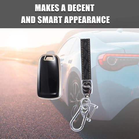 Chevrolet Equinox Camaro Cruze Gold Tone Black TPU Smart Key Fob Cover Kit
