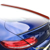 Mercedes-Benz W205 Coupe Red Boot Lip Spoiler (2015-2020)