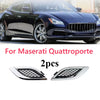 Maserati Quattroporte Chrome Fender Air Grille Trim Molding (2013–2023)