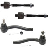 Tie Rod End Set For 2014-2019 Infiniti Q50 17-19 Q60