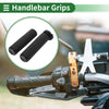 Motorcycle 7/8" 22mm Hand Grips TPU Black