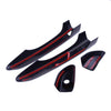 Hyundai Tucson Carbon Smart Outside Door Handle Cover Trim (2016-2021)