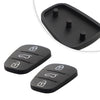 Hyundai I10 I20 I30 Remote Car Key 2 x Black Rubber Shell (3 Buttons)