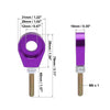 Motorcycle 2 x / 12mm / Hole Metal Universal Chain Axle Adjuster Tensioner