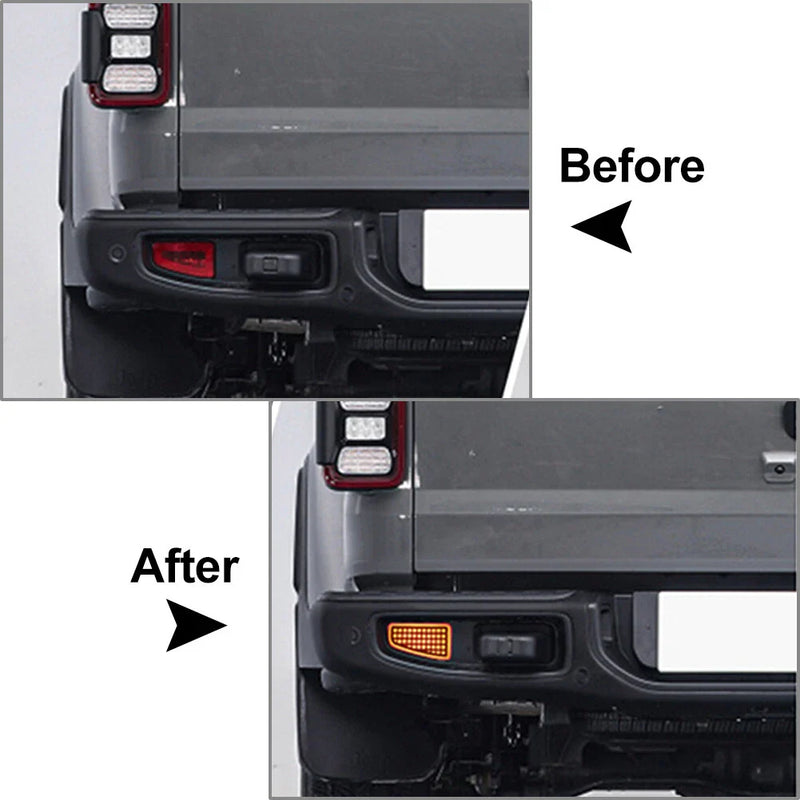 Jeep Gladiator LED Tail Light Brake Lamp Set (2019-2023)