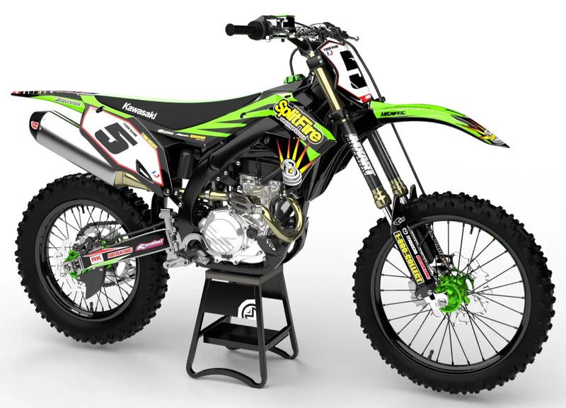 Kawasaki KLX230 RYTHM Style MX Graphics Decal Sticker Kit (2020-2023)