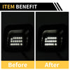 Dodge Ram 1500 2500 3500 2 x License Plate Lights White (2010-2023)