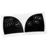 Lexus ES350 Steering Wheel Control Button Stickers (2007-2012)