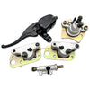 Polaris Trail Boss 330 2 x Front & Rear Brake Master Cylinders, Calipers & Pads