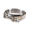 Turbo Exhaust Downpipes 4'' V-Band Flange & Clamp (Mild Steel)