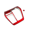 Toyota RAV4 Glossy Red Console Gear Shift Overlay Trim (2019–2024)