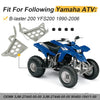 Yamaha Blaster 200 YFS200 2x Heel Guards Footrest Left/Right (1990–2006)