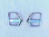 Chevrolet Colorado 2 x Chrome ABS Front Fog Light Lamp Cover Trim (2023-2025)