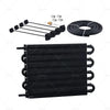 Manual to Automatic Cars 8 Row Remote Transmission Oil Cooler Radiator Kit