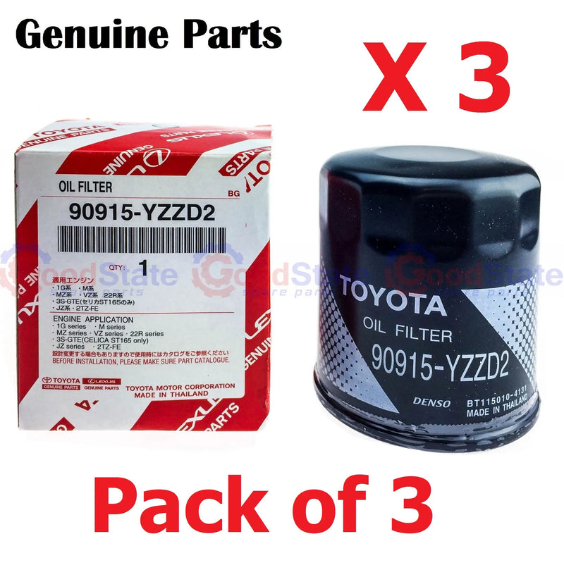 Prado 150 120 Series 1KD 2TR 3RZ 5VZ 1GD Oil Filter Pack