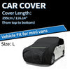 Mini Vans Hood Windshield Cover L (210D Sino-Chemical Cotton)