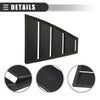 Hyundai Elantra Rear Side Window Louvers Vent Covers (2017-2019)