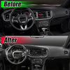 Dodge Charger Carbon Fiber Dashboard Panel Cover Trim (2015-2020)