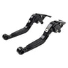 BMW F900R F900XR F750GS F850GS Black Extendable Brake Clutch Levers (2019-2023)