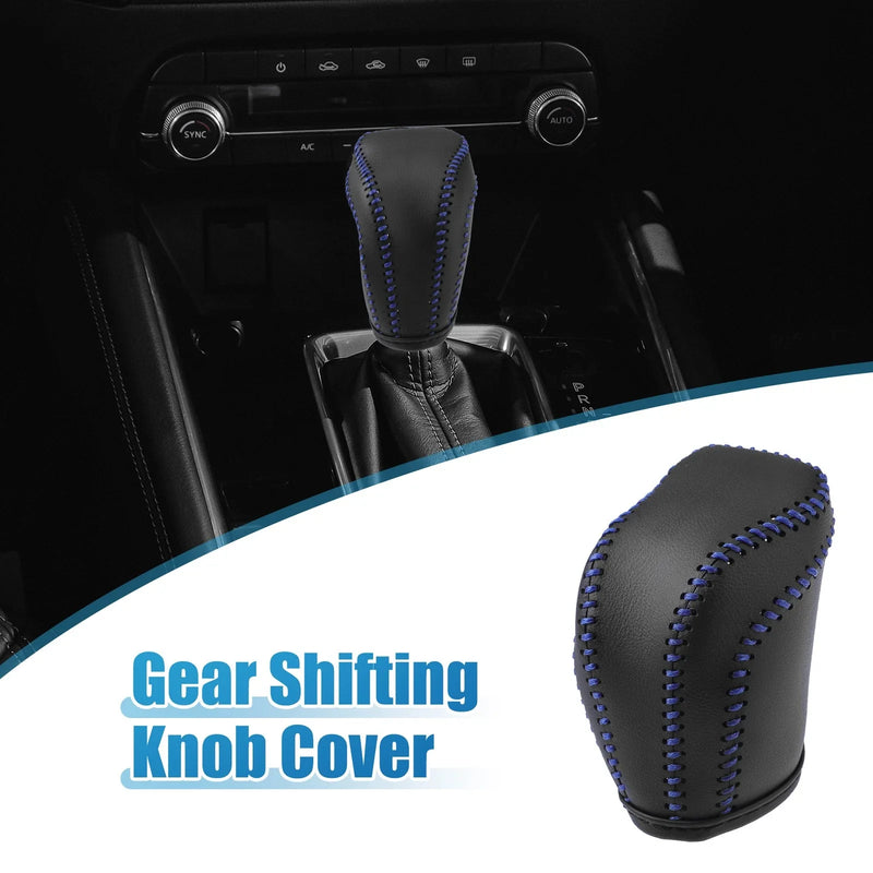 Toyota RAV4 (2013-2016) Black Blue Gear Shift Knob Cover