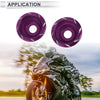 Make Model Motorcycle Slider Frame 12mm Aluminum Alloy, 2 x Purple