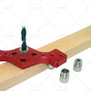 Woodworking Drill Bit Vertical Pocket Hole Jig Dowel Guide