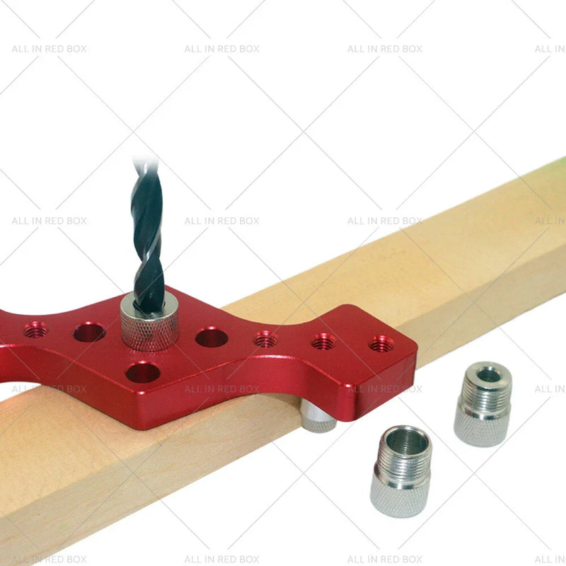 Woodworking Drill Bit Vertical Pocket Hole Jig Dowel Guide