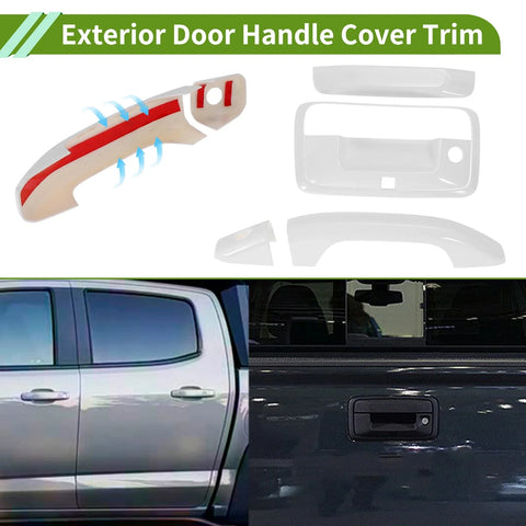 Chevrolet Colorado White Exterior Door Handle Cover Trim