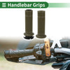 Motorcycle Grips 7/8" 22mm Hand Grips Cover Kit TPU Green