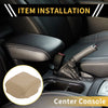 Honda Ridgeline 2006-2014 Microfiber Leather Beige Center Console Cover