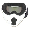 Motorcycle - White Full Face Paintball Airsoft Mask Goggle