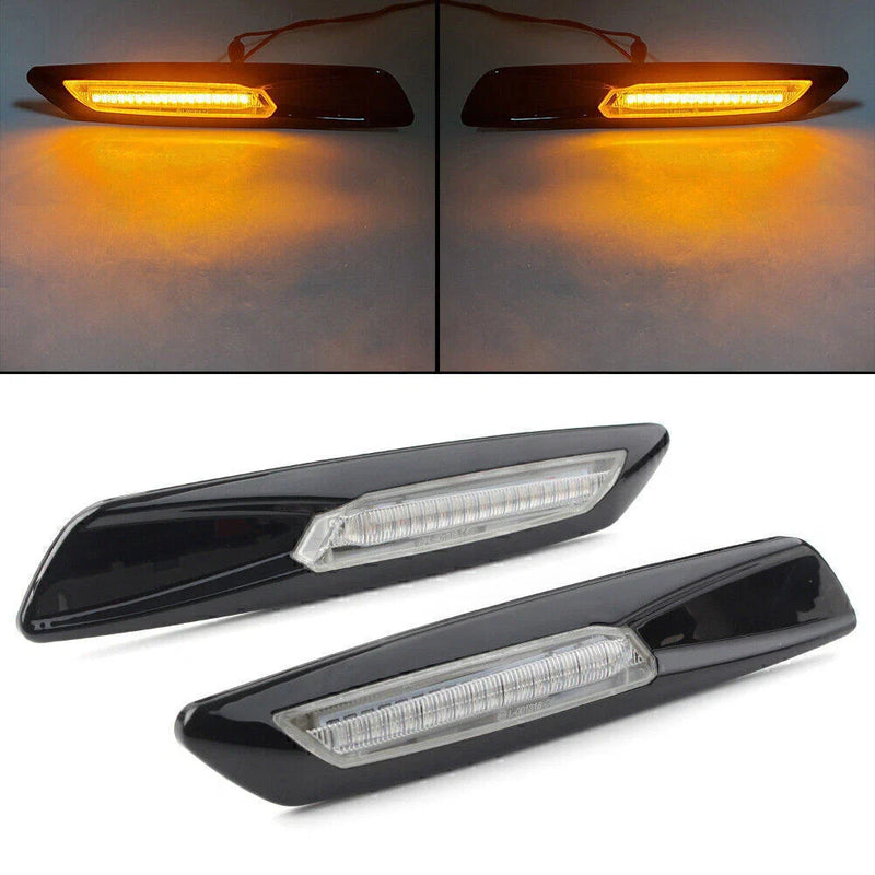 BMW 1 Series E81 E82 E87 E88 X3 E83 Amber LED Side Marker Lights (01-13)