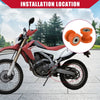 Motorcycle Mini Bike 2 x 8mm 10mm Chain Roller Pulley Tensioner
