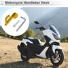 Motorcycle 1 Set Universal Handlebar Hook Load-Bearing Gold Tone