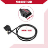 Ford Xcalible X4 - Durable Plastic Rubber Alloy, 150cm OBD2 Cable
