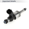 TOYOTA RAV4 (2019-2023) 1 Pc Black Silver Tone Fuel Injector 2.5