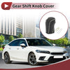 Honda CR-V (2023) - Beige Faux Leather Car Gear Shift Knob Cover