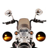 Bobber Chopper Chrome Amber Bullet Motorcycle Turn Signal Light 2 x Pcs