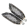 Maserati Levante 2x Front Chrome Fender Side Air Vent Grille Trim Molding